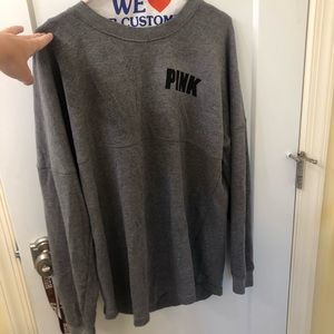 Pink pullover